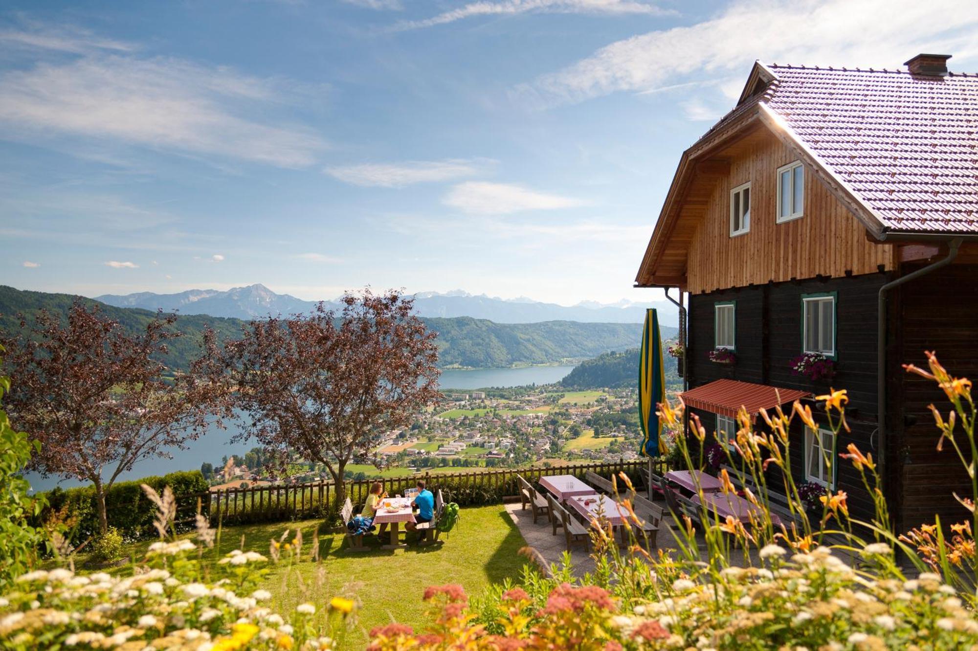 Direkter Seezugang Am Ossiacher See, Radfahren, Wandern & Erlebniscard Villach Ngoại thất bức ảnh