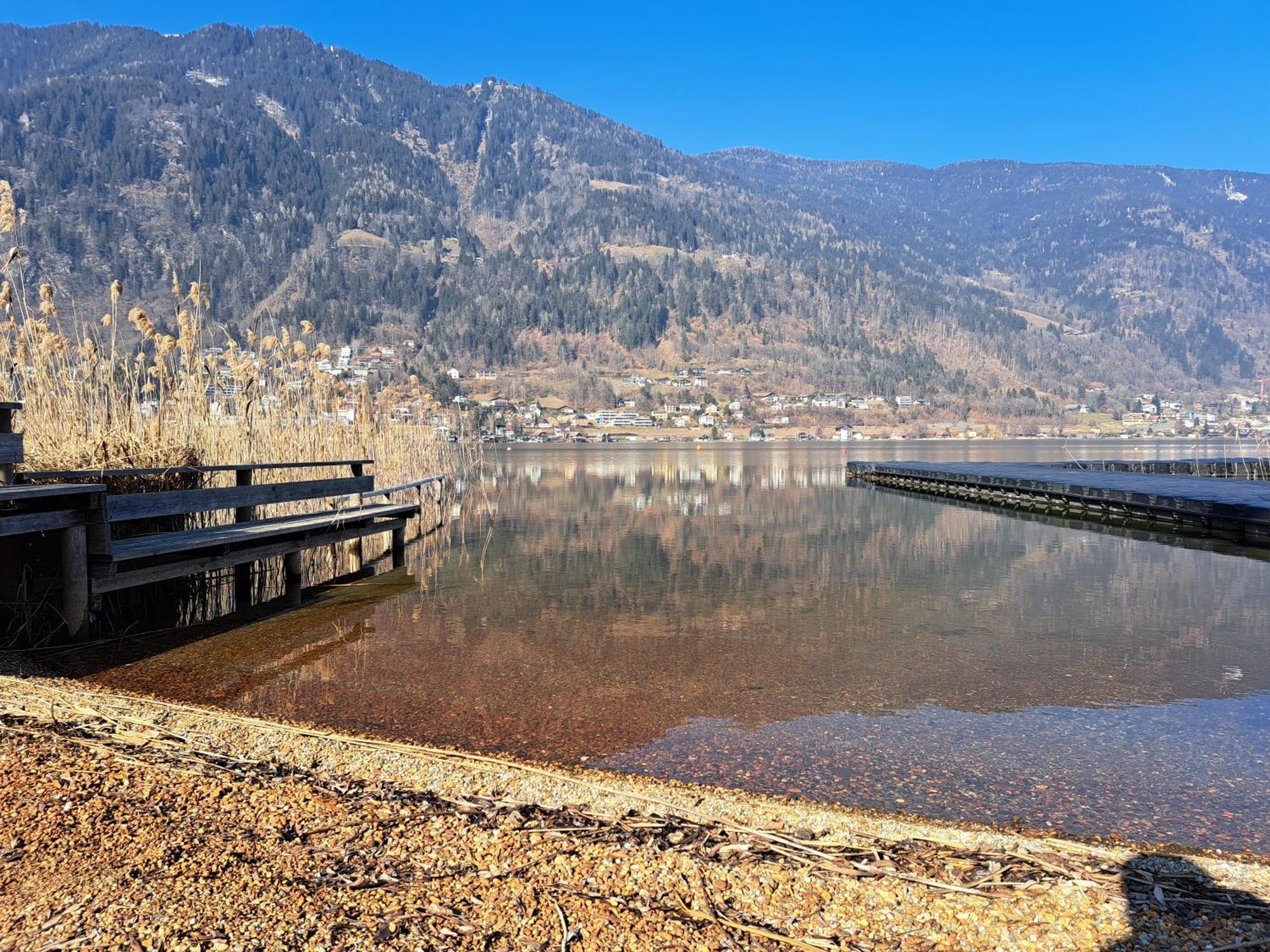 Direkter Seezugang Am Ossiacher See, Radfahren, Wandern & Erlebniscard Villach Ngoại thất bức ảnh